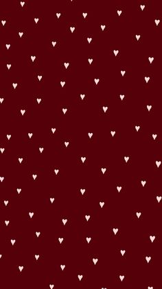 a red background with white hearts on it