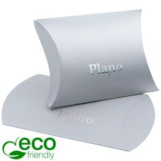 an image of a sheet of paper with the word eco friendly on it in silver