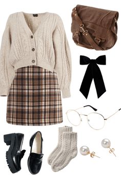 40s Mode, Academia Aesthetic Outfit, Adrette Outfits, Stile Blair Waldorf, Dark Academia Outfits, Dark Academia Outfit, Academia Outfits, Fest Outfits, Academia Style