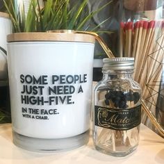 some people just need a high - five in the face with a chair coffee mug