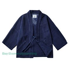 Vintage Japan Kendo Gi Sashiko Men's Jacket Robe Kimono Indigo   Color:Blue Size:L-XL Material:Cotton       Payment 1. Payment must be made within 7 days of auction closing (Unpaid dispute will automatically open when item is not paid in 7 days). 2. PLEASE NOTE: SHIPPING&HANDING DOES NOT INCLUDE DUTIES, LOCATL TAXES OR ANY OTHER IMPORTATION FEES. 3. Please list your special requests (color, packages, value of declaration, etc.) in the EBAY NOTES SECTION when you make payment Shipping 1. We Ship Fabric Plant, Loose Kimono, Male Kimono, Handmade Plant, Loose Coats, Blue Dye, Indigo Colour, Kendo, Cotton Coat