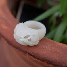 ❤️ This Etsy's [ NASCHENKASouthKorea ] and [ www.naschenka.com ] are the only and exclusive NASCHENKA sales channel. No other channels. ❤️ For rings over $500, if the jade band size is large, the size adjustment service is free with a silver guard ring. 🌱Handcrafted white jade ring 🌱white soft jade is nephrite 🌱Authentic Korean jewelry 🌱Handmade in Korea 🌱Made to order 🌱Free standard shipping from Seoul Korea with tracking included 🌱Take approximately 7-21 days to arrive worldwide 🌱This Korean Jewelry, Jade Ring, White Jade, Wide Band Rings, White Band, Seoul Korea, Black Spot, Men's Rings, Wide Bands