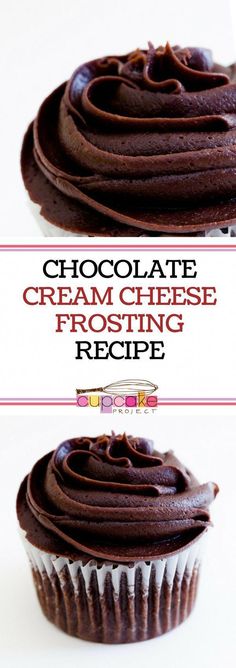 chocolate cream cheese frosting recipe for cupcakes