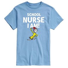 a t - shirt that says school nurse i am