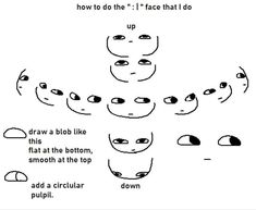 how to draw cartoon faces with different facial shapes and expressions for children's drawings