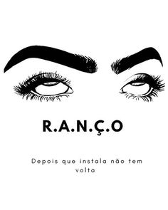 an image of the eyes and eyebrows of a woman's face with text reading ra n c o