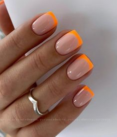 Ombre Nail Design, Makeup Zombie, Summer Nails Colors Designs, Gel French Manicure, Nails Yellow, Short Square Nails, Smink Inspiration, Pretty Nail Art Designs, Summer Acrylic Nails