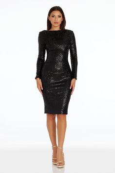 Emery Sequin Dress Formal Sequin Sheath Bodycon Dress, Sequined Sheath Midi Dress For Evening, Evening Sequined Sheath Midi Dress, Evening Sheath Midi Dress With Sequins, Sequined Sheath Bodycon Dress, Elegant Sheath Midi Dress With Sequins, Elegant Bodycon Sequin Dress For Holiday Party, Holiday Evening Bodycon Midi Dress, Glamorous Sheath Midi Dress With Sequins