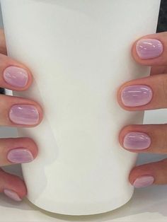 Lavender Jelly Nails, Lavender Gel Nails, Trendy Autumn Nails, Nail Designs Chic, Autumn Nail Designs, Autumn Nail, Purple Nail Designs, Chic Autumn, Lavender Nails