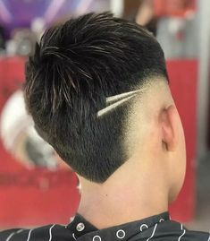 V Shaped Haircut, Fade Haircut Designs, Hair Designs For Men, Burst Fade