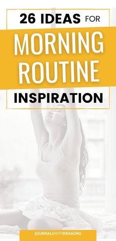 Are you tired of feeling sluggish and unproductive in the morning? Our new blog post has 26 morning routine ideas to help you start your day more positively, productively, and motivated. These simple self-care rituals will help you feel refreshed and ready to tackle anything that comes your way. Try them out for yourself and see the difference it makes in your day! | self development, personal growth, successful morning routine, morning motivation, self care ideas Successful Morning Routine, Motivational Morning, Morning Routine Ideas, Feeling Sluggish, Routine Ideas, Self Care Ideas, Morning Routines