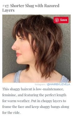 Wake Up And Go Haircut, Easy To Care For Haircut, Punky Haircut, Short Layered Shag With Bangs, Short Mullet, Haircuts 2024, Short Shaggy Haircuts, Messy Bob