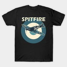 Supermarine Spitfire RAF Fighter Aircraft Plane Airplane British UK -- Choose from our vast selection of Crewneck and V-Neck T-Shirts to match with your favorite design to make the perfect graphic T-Shirt. Pick your favorite: Classic, Boxy, Tri-Blend, V-Neck, or Premium. Customize your color! For men and women. Plane Graphic, Army Family, Supermarine Spitfire, Graphic Tee Shirts, Vintage Tshirts, Rocket, Graphic Tee, Aircraft, V Neck T Shirt