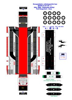 the paper model is shown with instructions for how to make it