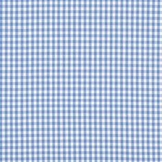 a blue and white gingham checkered fabric