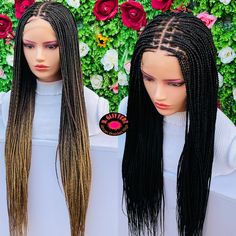 The Wigs Are Braided Tight, Well Trimmed With Elastic Band. . The Wigs Are Light Weight Wigs Color, Beef Empanadas, Braided Wigs, Braids Wig, Elastic Band, Wig Hairstyles, Pink Black, Womens Hairstyles, Wigs