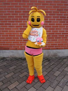 Tumblr, Fnaf Costume For Kids, Chica Costume, Fnaf Diy, Fnaf Costumes, Bonnie Costume, Chica Cosplay