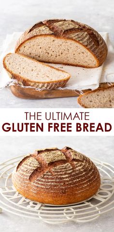 the ultimate gluten free bread is ready to be eaten