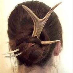 Hair Embellishments, Witchy Hair, Hair Forks, Mountain Jewelry, Deer Horn, Vulture Culture, Roe Deer, Horn Jewelry, Bone Jewelry