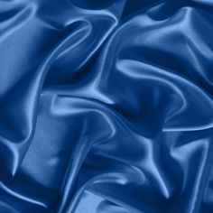 the blue silk is very soft and shiny