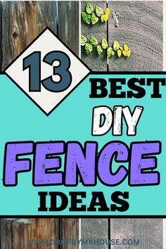 the 13 best diy fence ideas