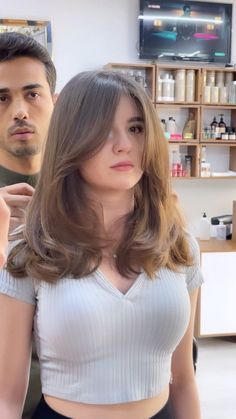 Hair Inspiration Long, Oval Face Haircuts, Front Hair Styles, Haircuts Straight Hair