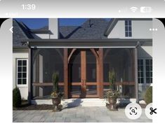 an image of a house that is on the app