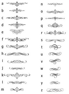 the different types of calligraphy