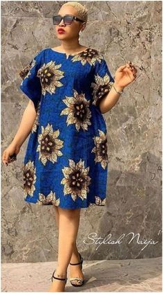 50+ Smart and Captivating Ankara Short Gown Styles For Work Places. - Stylish Naija in 2022 | Ankara short gown styles, Short african dresses, African dress patterns Simple Ankara Dresses Casual, Chitenge Dresses, African Dress Patterns, Short Gown Styles, Ankara Short, Stylish Naija, Ankara Short Gown Styles, African Fabric Dress, Long African Dresses