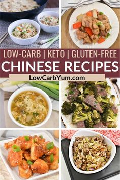 low carb keto gluten - free chinese recipes