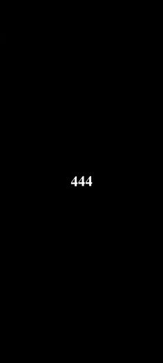 a black background with the number 444 on it