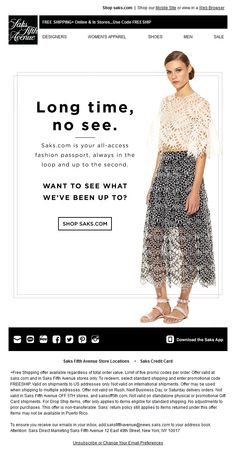 a woman in a white top and black skirt is on the page of an online store