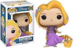 the figurine has been made to look like rappui from disney's tangled