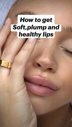 Lip Care Routine, Healthy Lips, Good Skin Tips, Skin Care Tutorial, Basic Skin Care Routine, Beauty Tips For Glowing Skin, Perfect Skin Care Routine