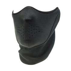 Our QuietWear Neo Fleece Half Mask is the perfect hunting mask to keep your face warm without obstructing your view. Made of a blend of Neoprene and Polyester Fleece, this mask is sure to keep you warm and has breathable technology over the mouth. Available in Black in OSFM. Machine wash warm with like colors, no bleach, and lay flat to dry. Imported. Half Mask, Half Face Mask, Mask Black, Tactical Clothing, Cool Masks, Masked Man, Cold Weather Accessories, Diy Face Mask, Good Brands