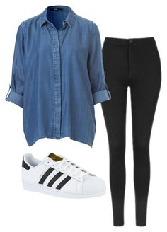 Look Legging, Outfit Trends, Komplette Outfits, White Adidas, Teen Fashion Outfits, College Outfits