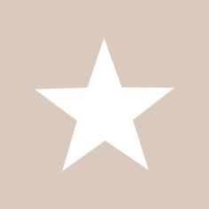 a white star on a beige background