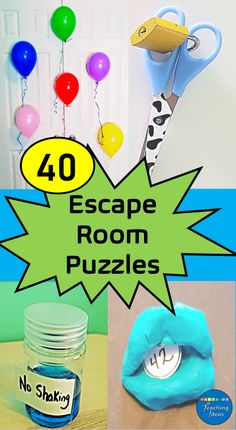 the top ten escape room puzzles for kids to play with in their home or classroom