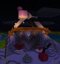 Minecraft Valentines Build, Valentines Minecraft, Build Aesthetic, Building Minecraft, Minecraft Valentines, Minecraft Builds, Minecraft Projects, Minecraft, Valentine's Day