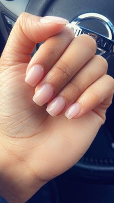 Manicure Natural, Short Natural Nails, Nagel Stamping, Wedding Nail Polish, Nails Powder, Natural Acrylic Nails, Nails Dip, Nails Natural, Short Coffin Nails