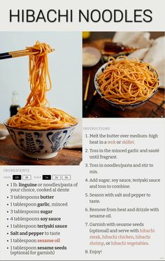 Osaka Noodles Recipe, How To Make Healthy Noodles, Homemade Udon Noodles, Lo Mein Noodles Recipe, Asian Noodle Dishes, Simple Family Meals, Asian Dinner Recipes, Asian Noodle Recipes, Homemade Cookbook