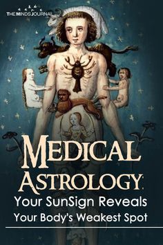 the cover of medical astrology your sun sign reveals your body's weakest spot