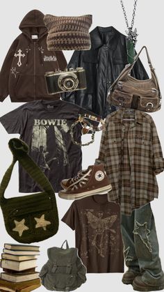 #fairygrunge Goblincore Outfits, Grunge Fits, Alt Clothes, Earthy Outfits, Funky Outfits, Really Cute Outfits