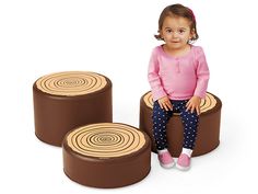 Toddler Soft & Safe Tree Seats at Lakeshore Learning Soft Seating Area, Classroom Carpets, Tree Seat, Classroom Seating, Lakeshore Learning, Nylon Carpet, Flexible Seating, Plush Carpet, Stools With Backs