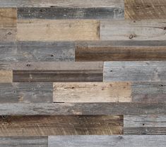 wood paneled wall with different colors and sizes