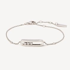 Bracelet Baby Move 3 diamants Messika d'occasion - weprecious