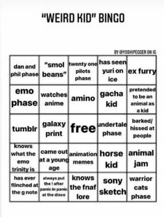 Which Are You Template, Fun Templates To Fill Out, Kinnie Bingo Template Blank, Kyle Kinnie Bingo, Kin Bingo Template, Get To Know Me Bingo, Fun Bingo Template