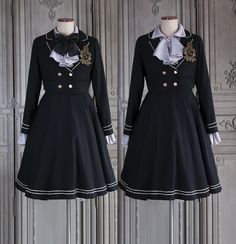 Grunge School Uniform, Look Grunge, School Uniform Fashion, Grunge Dress, Old Fashion Dresses, Uniform Dress, Royal Dresses, Dress Sketches