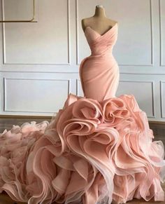 Mermaid Wedding Dresses, Strapless Wedding Dress Mermaid, Wedding Dresses Mermaid Sweetheart, Swan Dress, Muslim Wedding Dresses, High Neck Wedding Dress, Pink Wedding Dress, Pink Mermaid, Sweetheart Wedding Dress