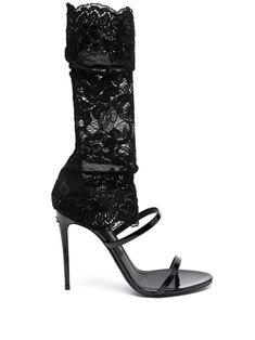 Black Designer Heels, Aquazzura Heels, Lace Sandals, Fashion Shoes Sandals, Bridal Sandals, Stunning Shoes, Swag Shoes, Dolce E Gabbana, Closet Fashion